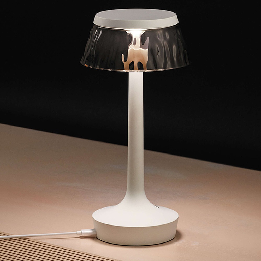 Bon Jour White with Charging Cable