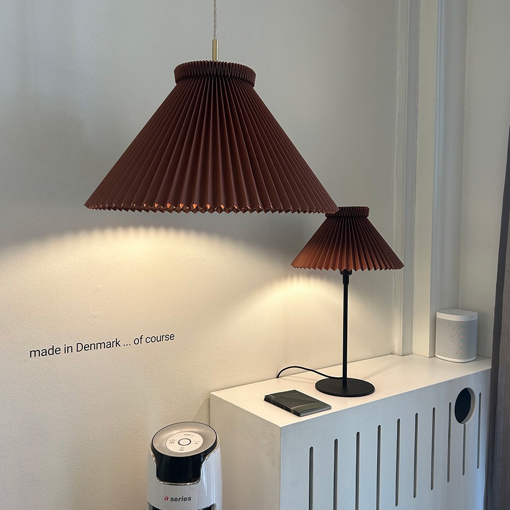 Coloured Pleated Shades