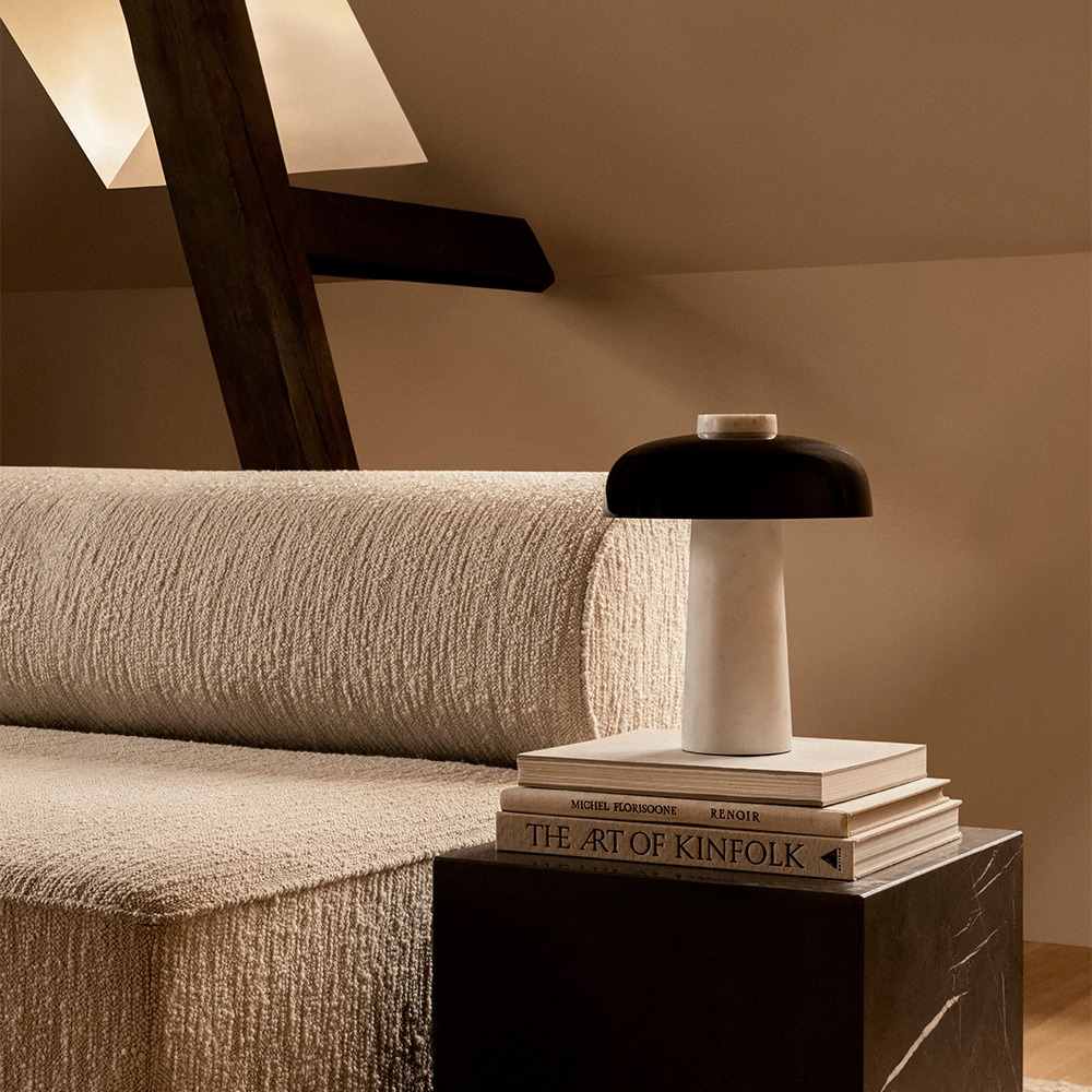 Audo Copenhagen Reverse Table Lamp in Marble Audo Copenhagen Reverse Table Lamp in Marble