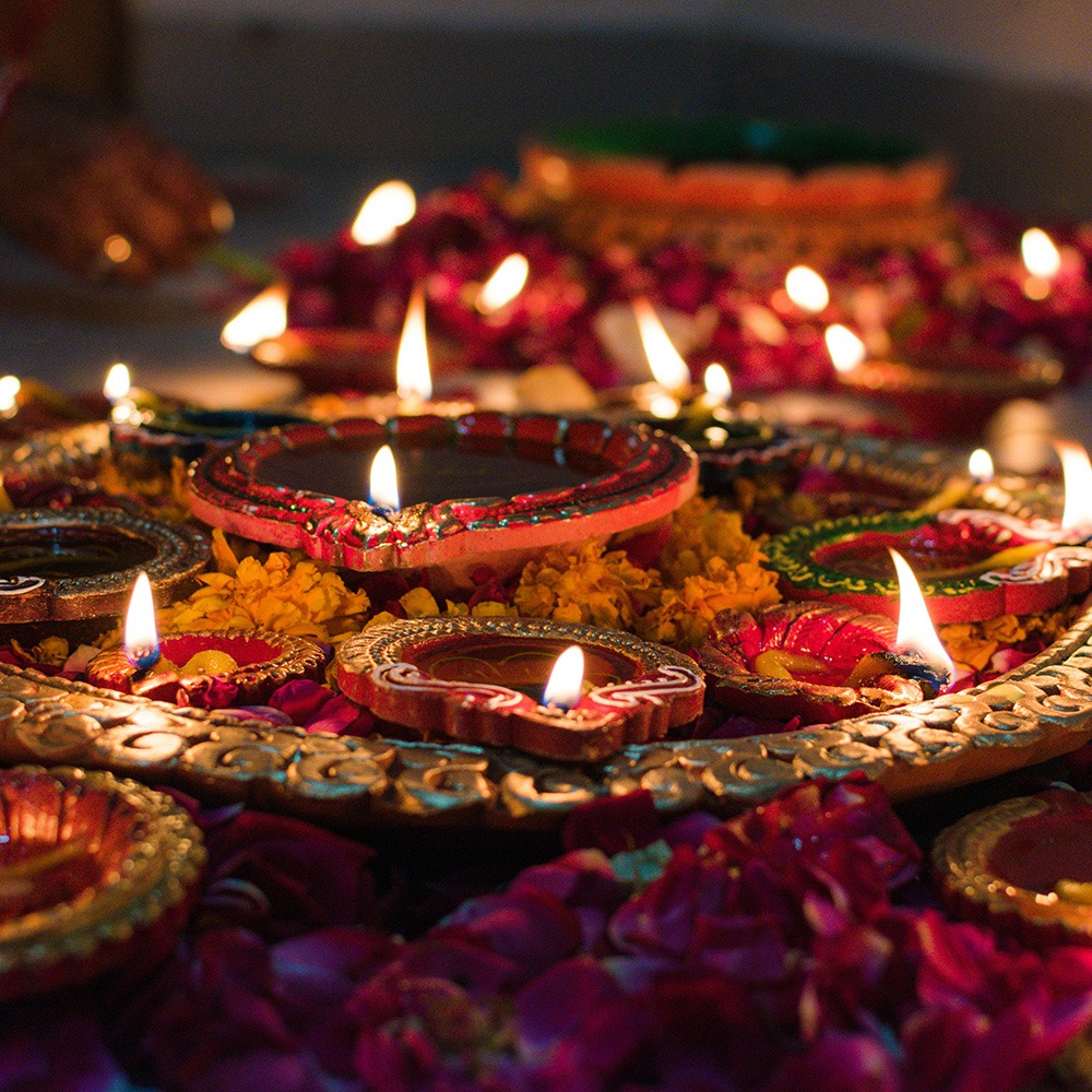 Diya Lamps during Diwali