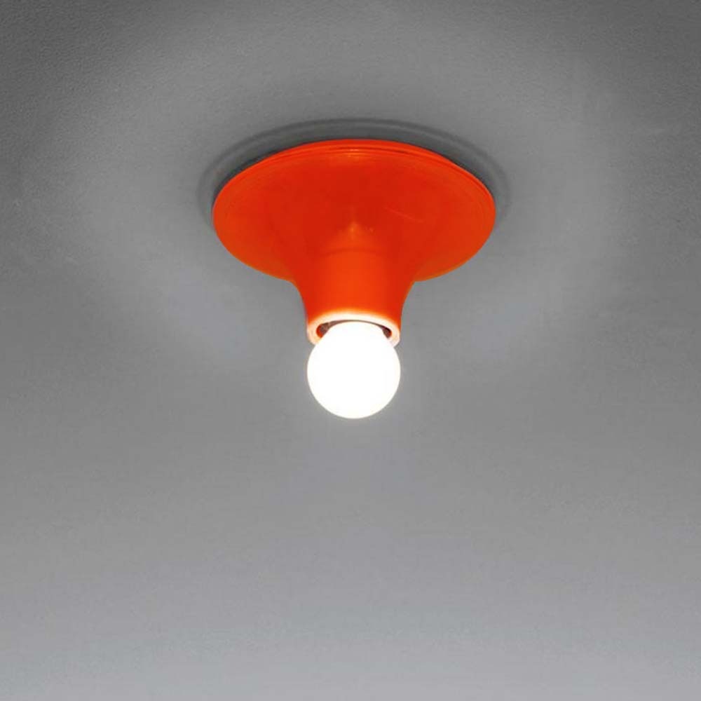 Orange Artemide Teti Ceiling/Wall Light
