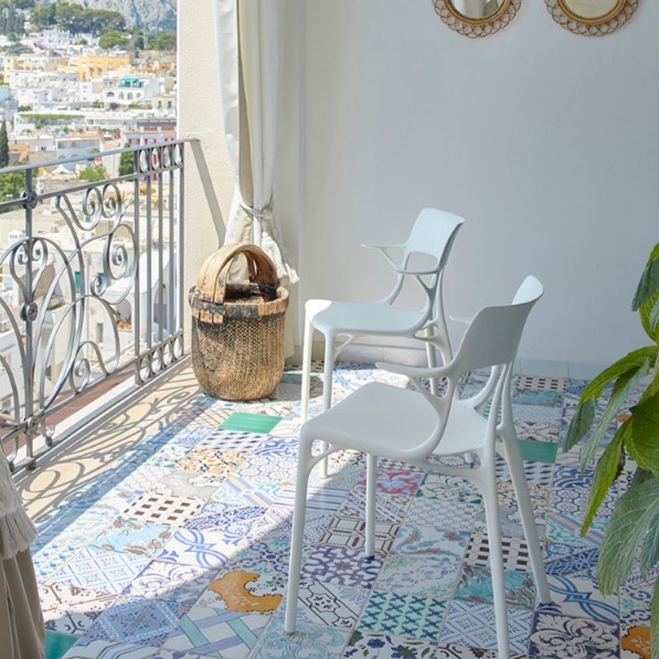 Kartell A.I Chair in White