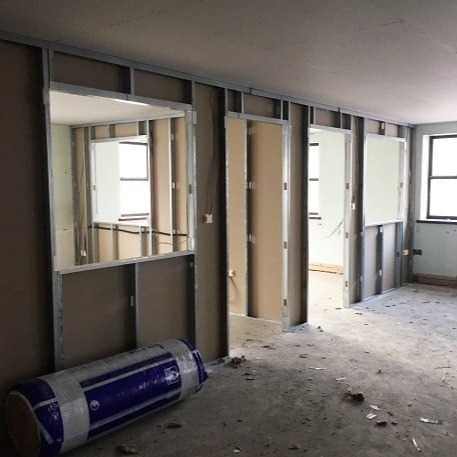 Office Walls Finally Built