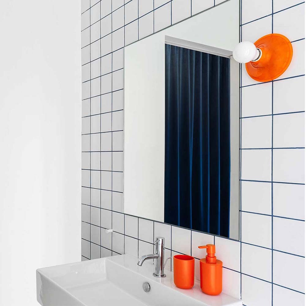 Orange Artemide Teti Ceiling/Wall Light