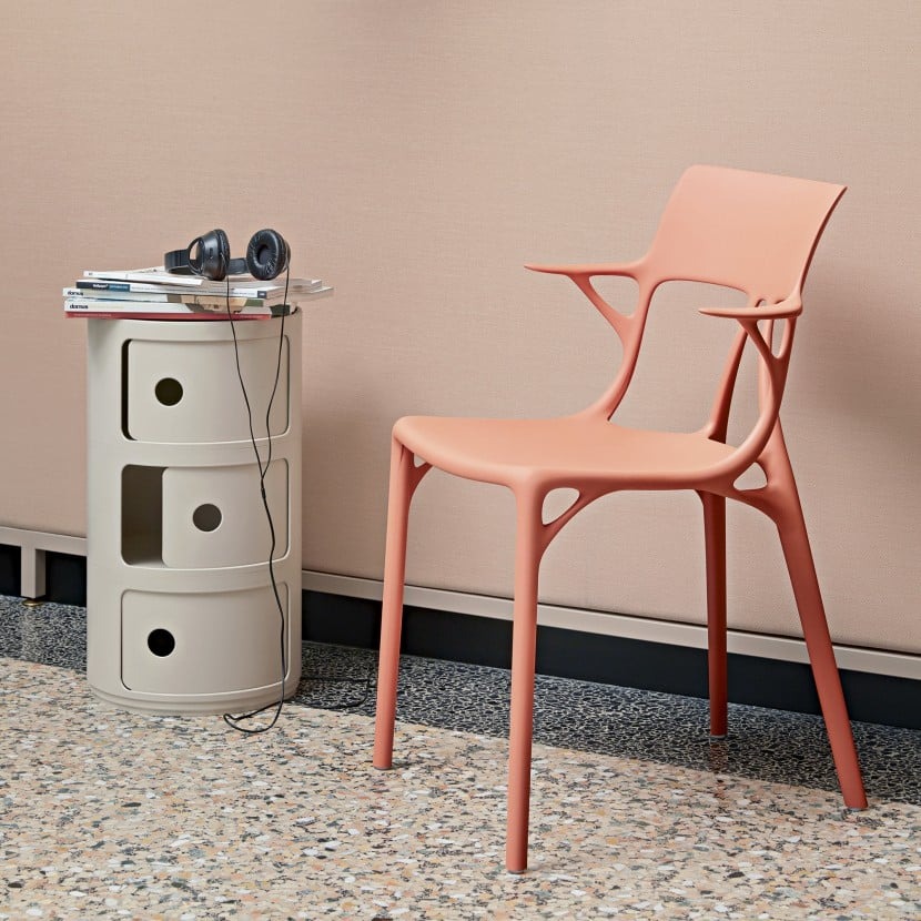Kartell A.I Chair in Orange