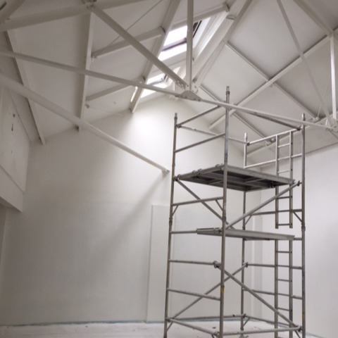 Showroom Painted Ready for Brand Areas