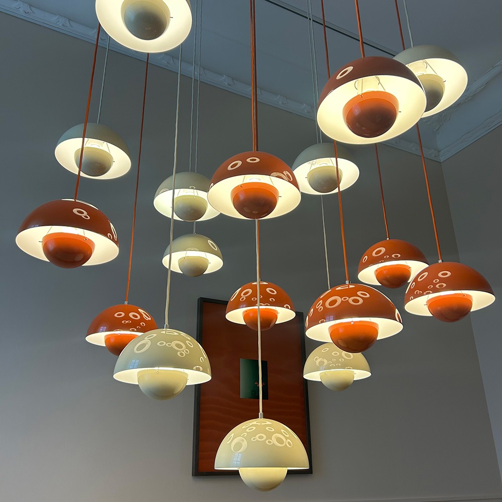 Flowerpot Pendants in New Finishes