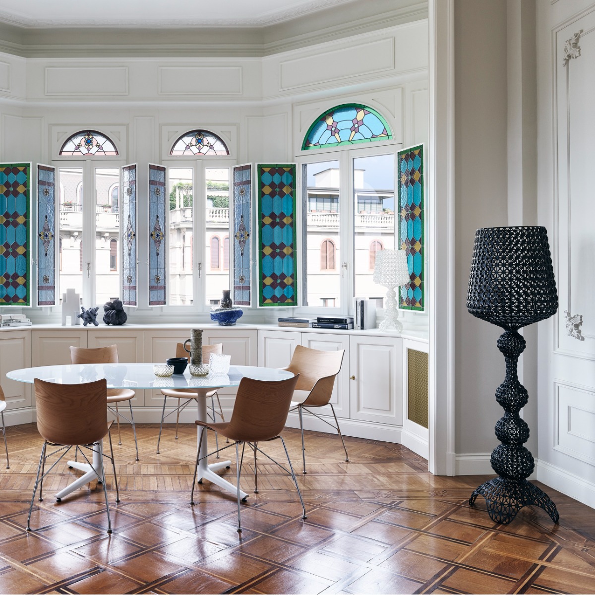 Kartell Smart P/Wood Chairs