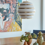 A331 Beehive Pendant Lifestyle Dining Table