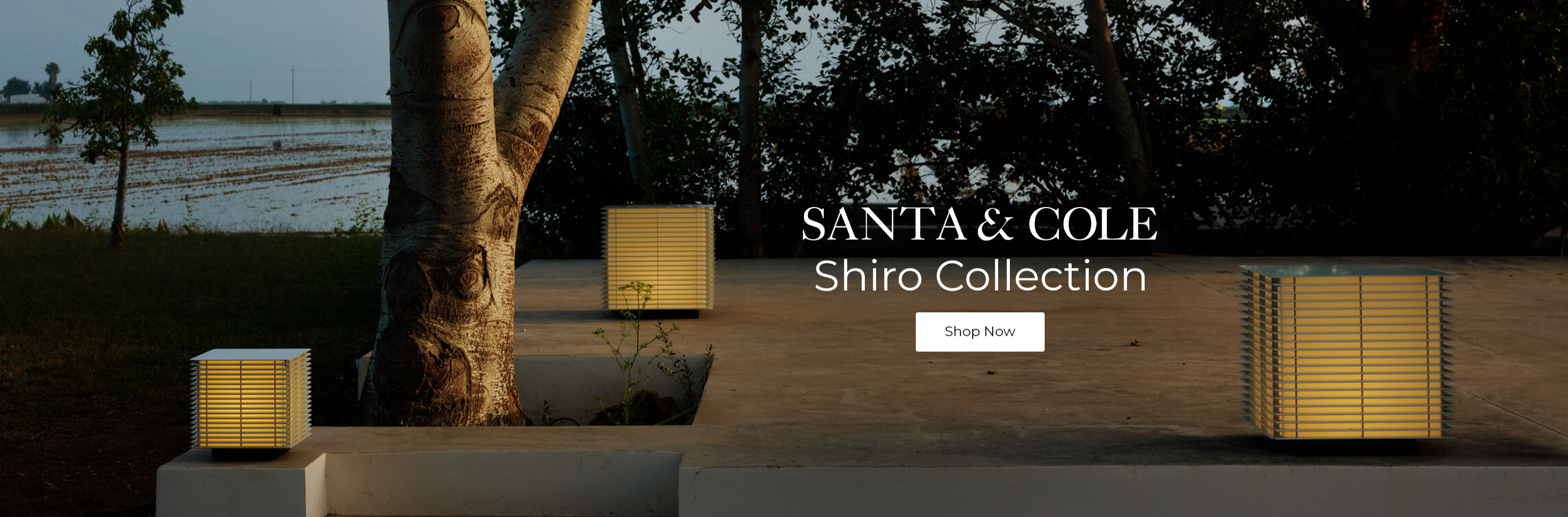 Elegant Outdoor Lighting: Santa & Cole Shiro