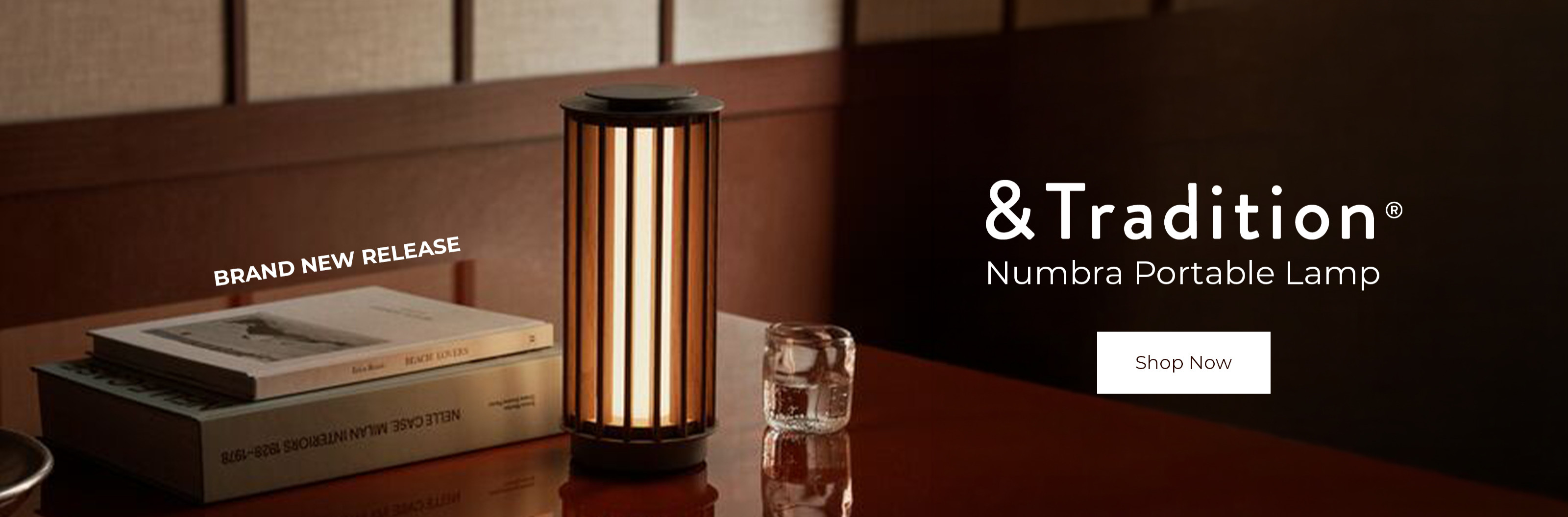 New Release: &Tradition Numbra Portable Lamp