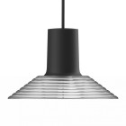 Zero Compose Large Pendant with Glass Shade