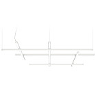 Panzeri Hilow LED Pendant Light