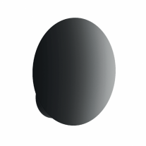 Lodes Puzzle Round Single LED Wall / Ceiling Light