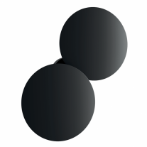 Lodes Puzzle Round Double LED Wall / Ceiling Light