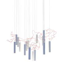 Davide Groppi Simbiosi LED Chandelier