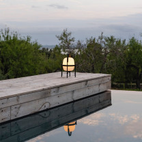 Santa & Cole Cestita Alubat LED Portable Lamp