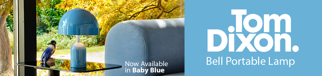Tom Dixon Bell Portable Lamp in Baby Blue