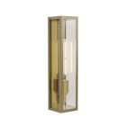 Astro Harvard Outdoor Wall Light Natural Brass