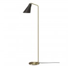 RUBN Miller Floor Lamp Black Brass