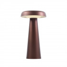 Arcello Portable LED Table Lamp (Brass)