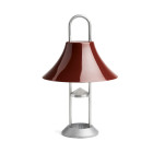 HAY Mousqueton Portable Lamp (Iron Red)