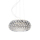 Foscarini Caboche Plus LED Pendant - Medium, Transparent, Dimmable