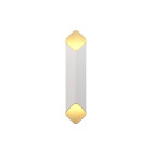 Astro Ako 600 Phase LED Wall Light Matte White Gold