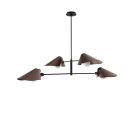 &Tradition Bonnet Chandelier - Small, Bronzed