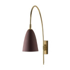 Porta Romana Kingsley Wall Light Brass with Bromine