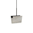 NORR11 Gallery Pendant Silver Travertine