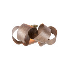 Tom Raffield Drift Ceiling Light Walnut