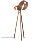Tom Raffield Verso Floor Lamp Walnut