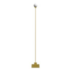 Northern Snowball Portable LED Floor Lamp Brass