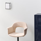 HAY Ava Square Wall Lamp Lifestyle Armchair