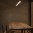 Santa & Cole Lamina 165 LED Pendant Light Lifestyle Table