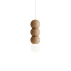 Hollis + Morris Stala Pendant - Small, Light Oak