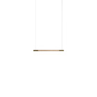 Hollis + Morris Bennington LED Horizontal Pendant - 3ft, Light Oak