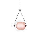 Brokis Capsula LED Pendant Transparent Pink