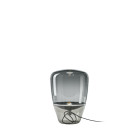 Brokis Balloons Table / Floor Lamp Small Smoke Grey Chrome