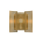 Northern Butterfly Wall Light Perforated Brass