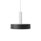 Ferm Living Collect High Socket Pendant Record White Black