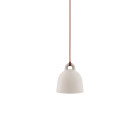 Normann Copenhagen Bell Pendant - Sand, Extra Small 