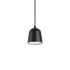 Zero Convex Pendant Light Small Black
