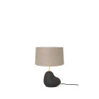 Ferm Living Hebe Small Table Lamp Dark Grey/ Sand