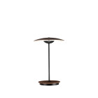 Marset Ginger 20 M LED Portable Table Lamp Wenge White