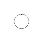 Panzeri Zero Round Vertical LED Pendant 50 Black