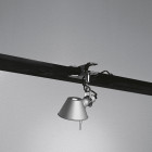 Artemide Tolomeo Pinza Light with clip-on Micro Aluminium