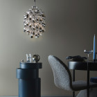 Verpan Spiral Mini Pendant Beside Table