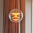 Verpan VP Globe Brass Pendant in Situ